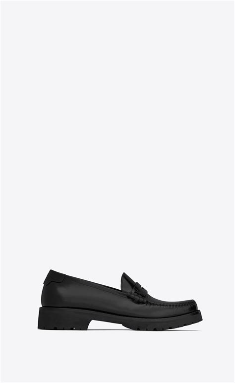 ysl gio loafers.